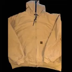 Carhartt ダック地 アクティブジャケット ベージュ - メルカリ