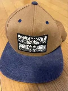 ELEMENT キャップ AD032.914 ブラウン/ネイビー