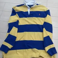 Polo Ralph Lauren ラガーシャツ 長袖 ボーダー L