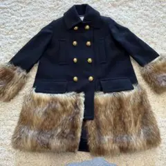 sacai ファーコート