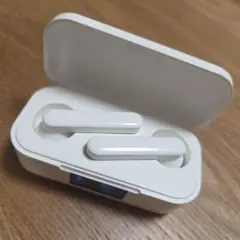 【匿名配送】ホワイト ワイヤレスイヤホン