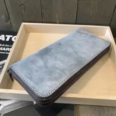 ハンドメイド 長財布 ギボシ留め マルゴーレザー イタリアンレザー