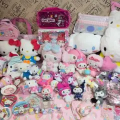 サンリオキャラクターズグッズまとめ売り60点セット