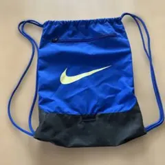Nike ドローストリングバッグ 青/黒