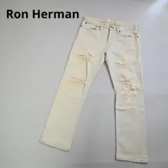 664★ Ron Herman クラッシュ加工 ダメージジーンズ デニム パンツ
