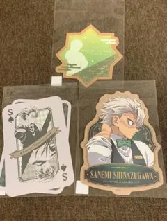 鬼滅の刃　モクテルバー コレクションロト第一弾　不死川実弥　ステッカーセット