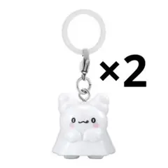 サンリオ めじるしアクセサリー はなまるおばけ 2個