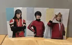 刀ミュ 参騎出陣 特典ブロマイド 3枚セット 和泉守兼定 堀川国広 山姥切国広