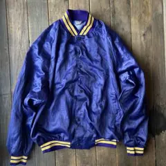 ナイロンスタジャン ナイロンジャケット ヨーロッパ古着 アメカジ vintage