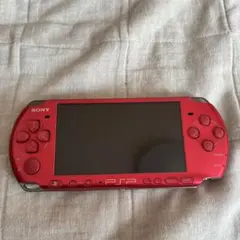 【美品】SONY PSP-3000 レッド