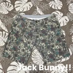 Jack Bunny!!(ジャックバニー)メンズゴルフ　ハーフパンツ　総柄