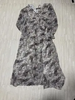 fifth ペイズリー柄　マキシワンピース