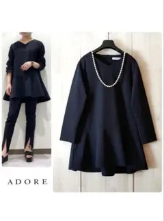◆幻◆ 希少レア　定価3.2万円 ADORE フレアオーバーブラウス　VERY
