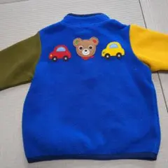 ミキハウス　mikihouse　プッチーくん　フリース　トレーナー　80