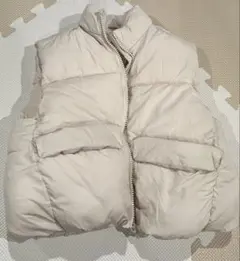 ZARA KIDS ホワイトダウンベスト