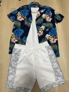 にじさんじ 加賀美ハヤト アロハ衣装 上下セット - メルカリ