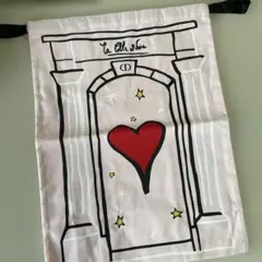 DIOR ディオール　巾着袋ポーチ　ピンク　ノベルティ