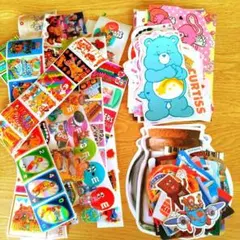 専用アメキャラセット♡メモ帳おすそ分けバラメモシール180点A