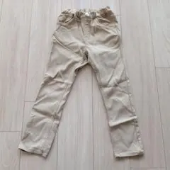 ムージョンジョン　ベージュ パンツ　120cm