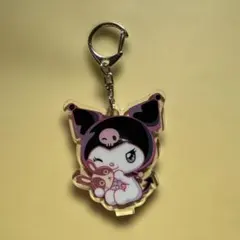 MY MELODY • KUROMI × 宇佐美 アクリルキーホルダー