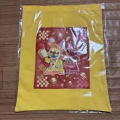 スティッチ　Happyくじ　C賞　トートバッグ　ルーベン&リロイ