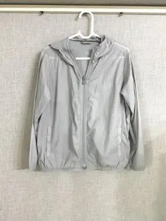 GAP グレー フード付き パーカー　110 虫よけ　日除け