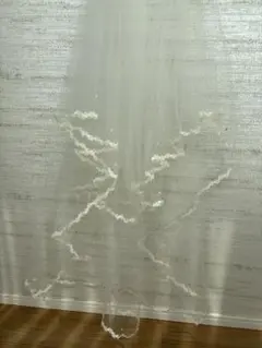 【新品・未使用品】ホワイトチュールウェディングベール