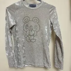 HYSTERIC GLAMOUR パンダプリント長袖Tシャツ　古着