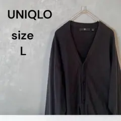 UNIQLO +J ユニクロ シルクコットン Vネックカーディガン メンズ L