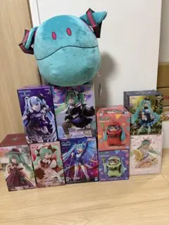 初音ミク　フィギュア・ぬいぐるみセット 10点
