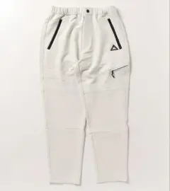 BEAMSDESIGN ホワイト スリムフィット ゴルフパンツ