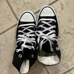 CONVERSE ブラック ハイカットスニーカー
