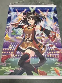 ウマ娘一番くじ A賞タペストリーキタサンブラック