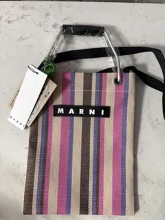 MARNI MARKET ショルダーバック ピンクのサムネイル