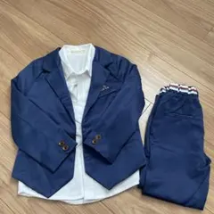 ネイビー フォーマルスーツ セット 100cm