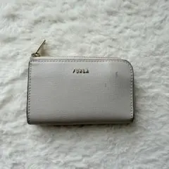 FURLA キーケース　コインケース ライトグレーのサムネイル