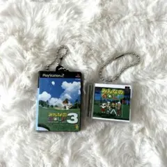 ゲームパッケージミニチュアチャームパッケージ みんなのGOLF プレステ