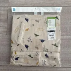 西松屋 ELFINDOLL 長袖パジャマ 恐竜柄 120cm 年中素材