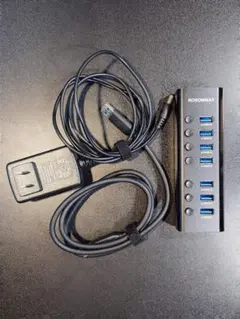 ROSONWAY バスパワー USB3.0 Hub アルミ製 RSH-A37S