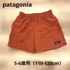 patagonia オレンジ水着 XS (5-6歳) 110cmぐらい