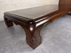 T73 中国美術 時代品 唐木巻脚卓 飾台 盆栽台 古玩 - メルカリ
