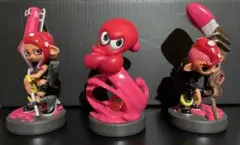 amiibo タコガール／タコ／タコボーイ　箱なし
