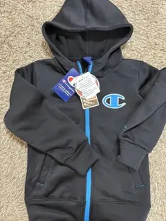 Champion 裏起毛フード付きパーカー 黒