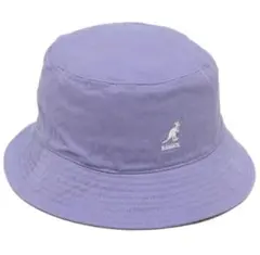 【新品】KANGOL ウォッシュド バケット ハット ライラック Mサイズ
