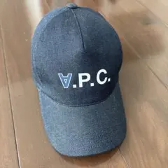 A.P.C. ダークブルー ベースボールキャップ