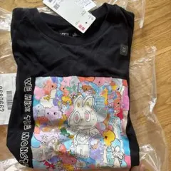 ラブブUNIQLO UT 半袖Tシャツ 黒 Mサイズ