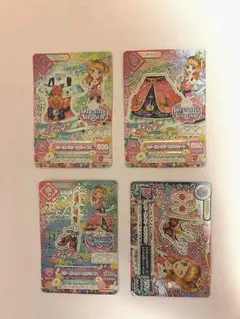アイカツ！ 2013年5弾 レア リボンハウスコーデ 3枚セット 筐体排出版