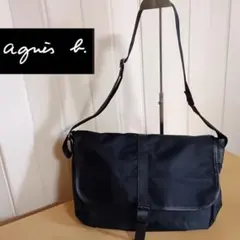 agnès b.　アニエスベー　フラップメッセンジャーバッグのサムネイル