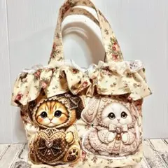 コヤンイサムチョン 猫着ぐるみマスコット & フリルバッグ