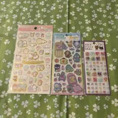 サンリオキャラクターシール 3シートセット